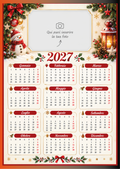 Foto calendario personalizzato - Natalizio