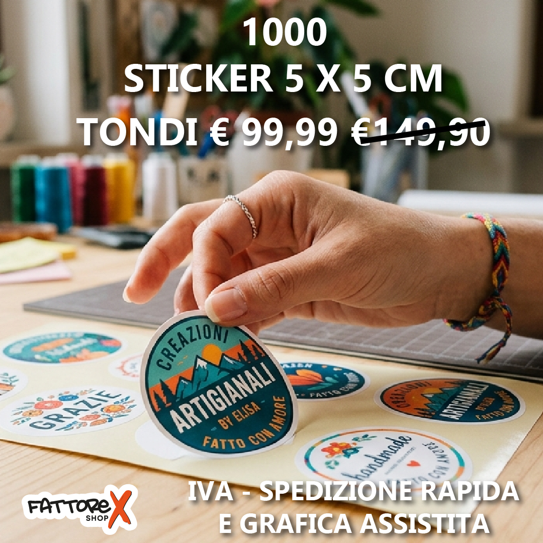 Fattorex shop adesivi personalizzati