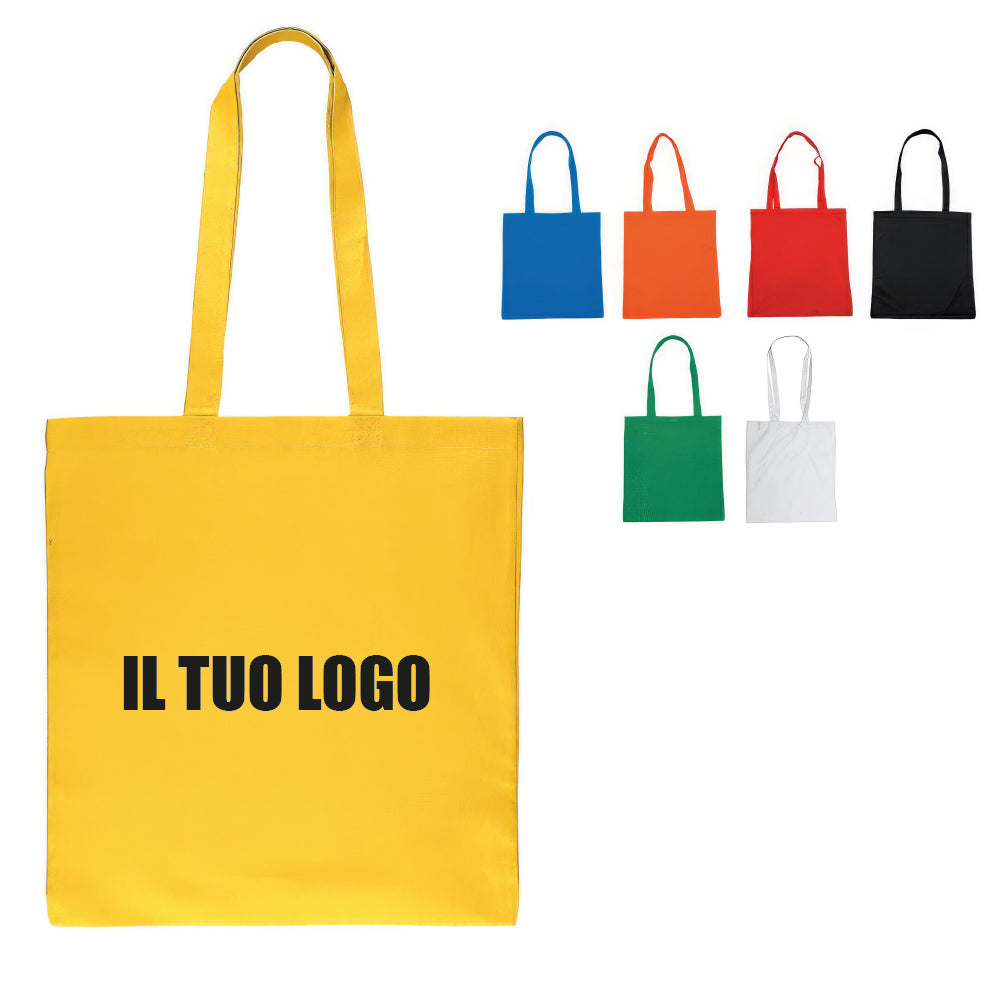 Shopper manici lunghi 130 gr