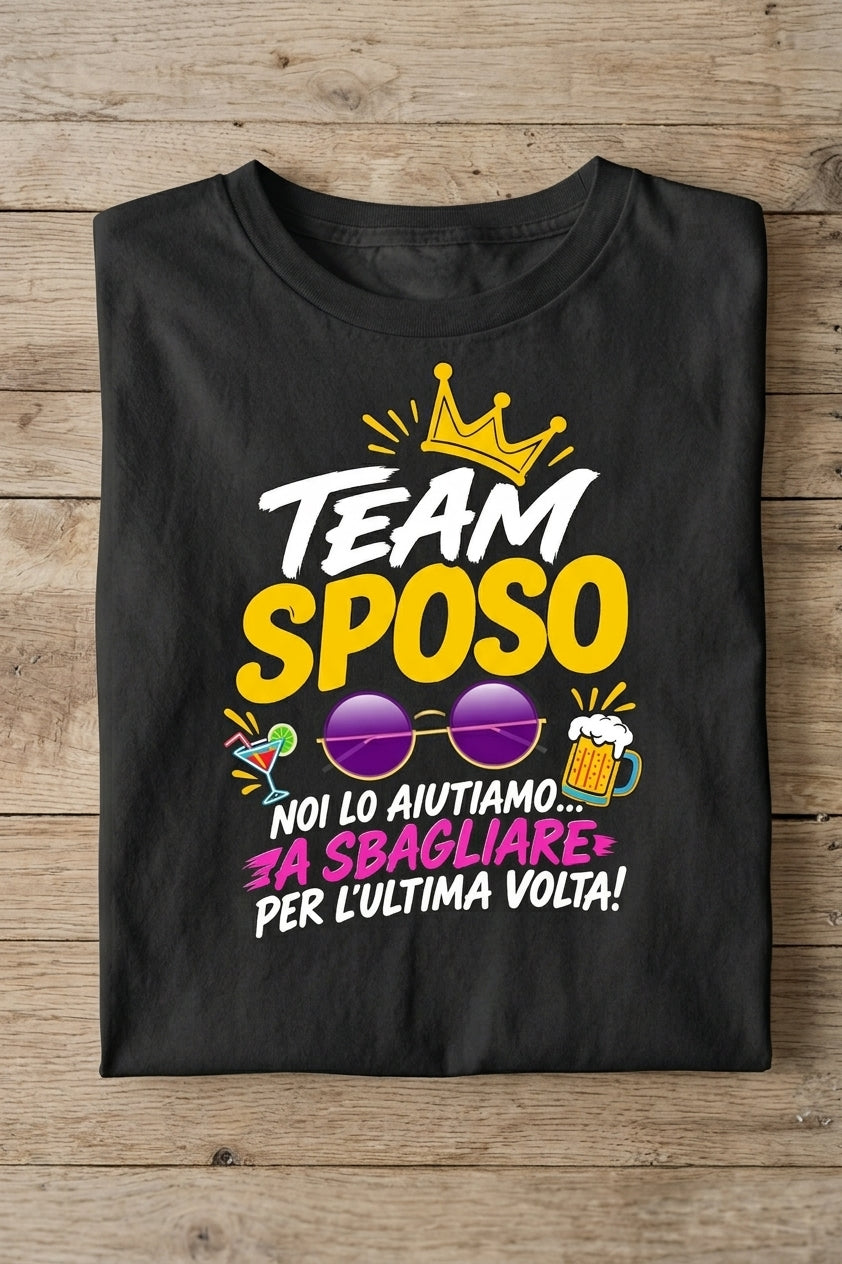 Stag Party T-shirt We'll Help the Groom Make Mistakes