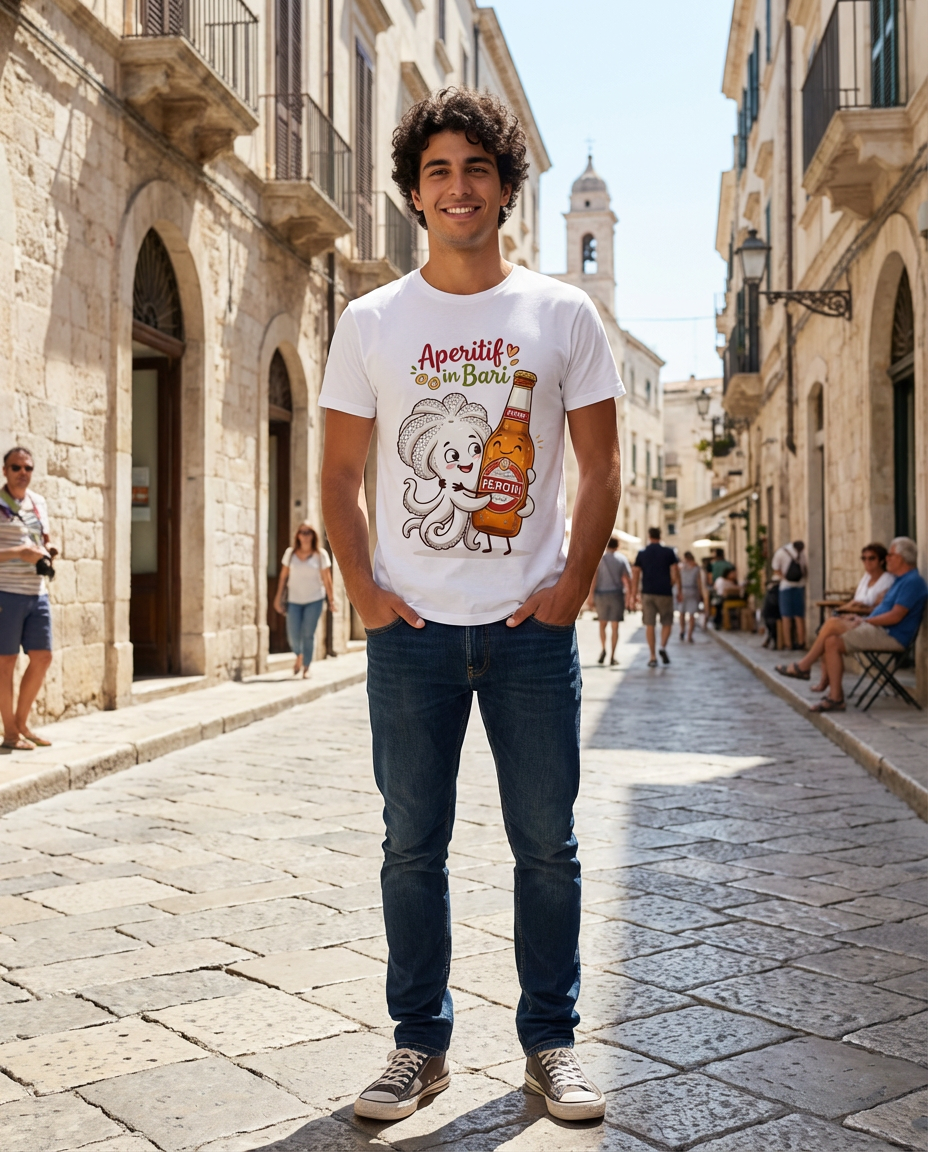 t-shirt aperitif bari