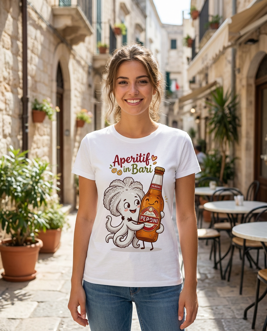 t-shirt aperitif bari