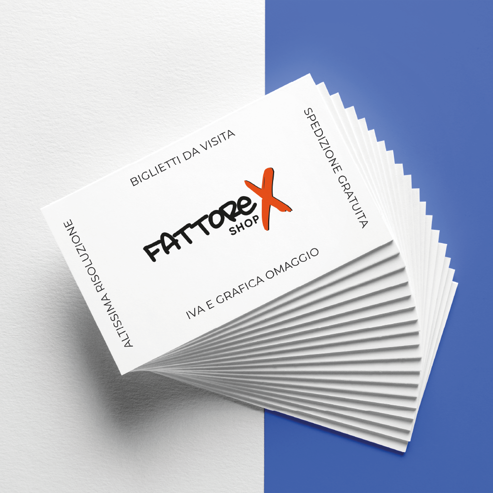Biglietti da visita 85 x 55 mm