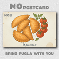 MOpostcard - cartolina puglia Panzerotto