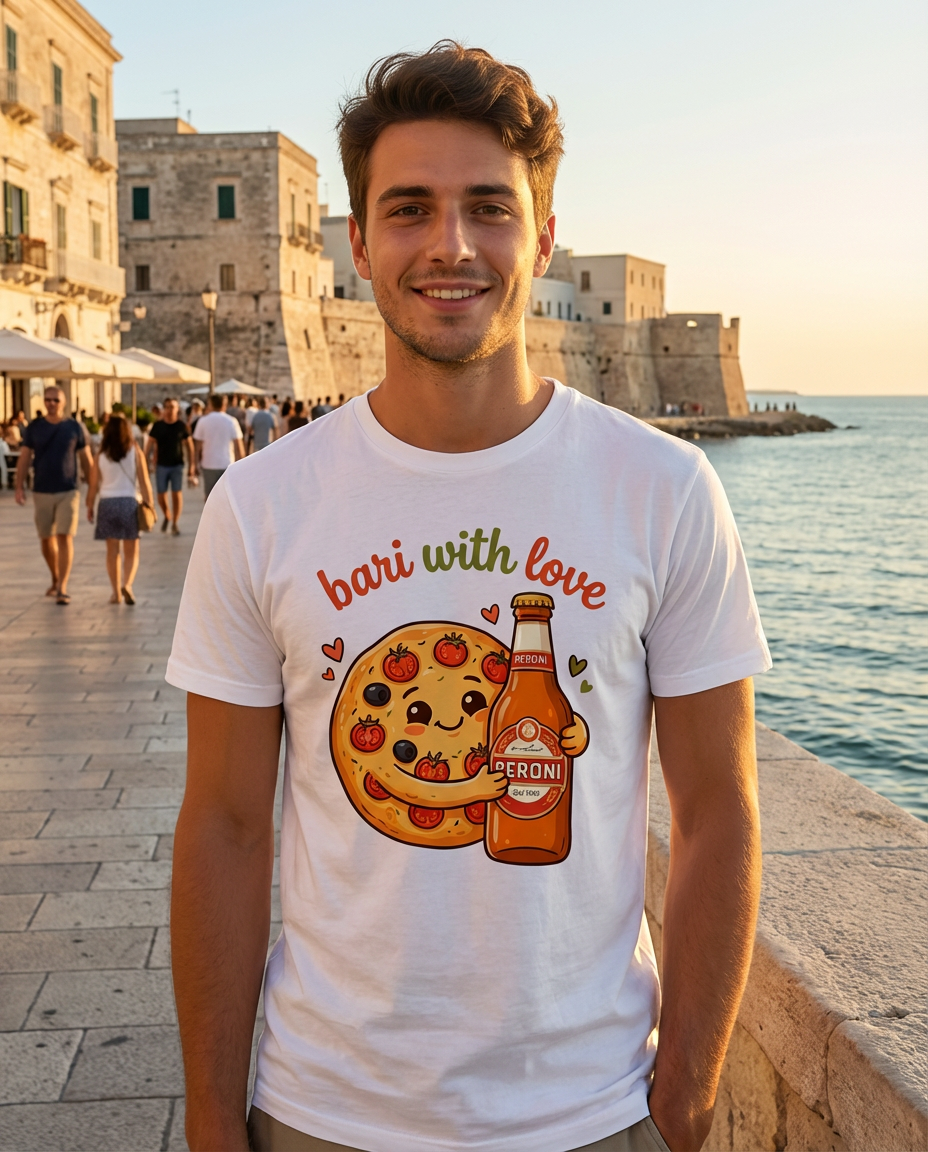 t-shirt bari with love